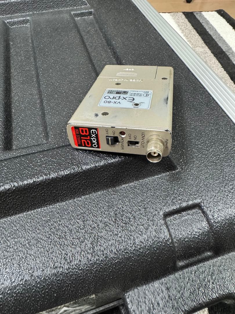 Ex-pro ギター/ベース　ワイヤレス送受信器　3Uラック　クラシックプロ