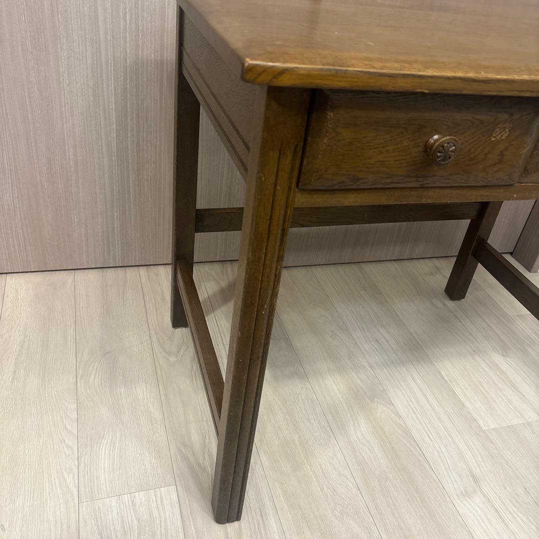 アンティーク 学塾机 木製デスク