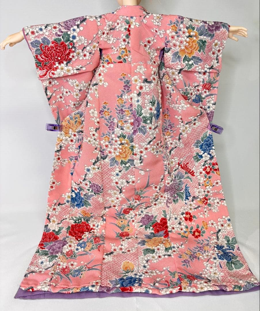 40cmドール myoudoll 舞妓さん着物　ハンドメイド