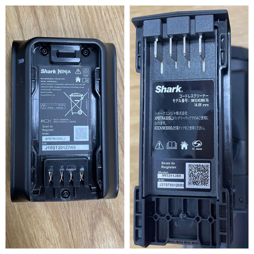 ☆410　シャーク スティッククリーナー IW3241JBK