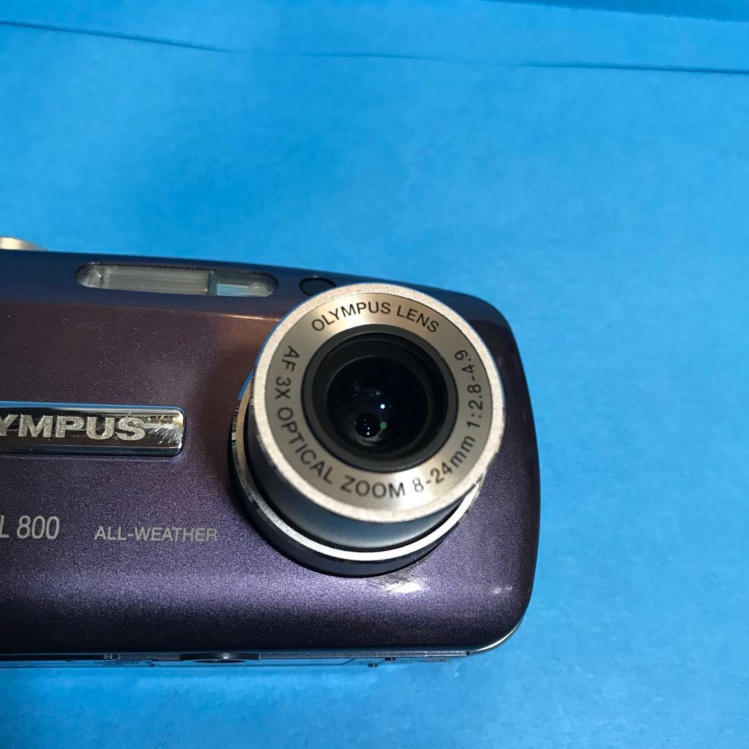 【美品・動作品】オリンパス μ DEGITAL 800 コンパクトデジタルカメラ