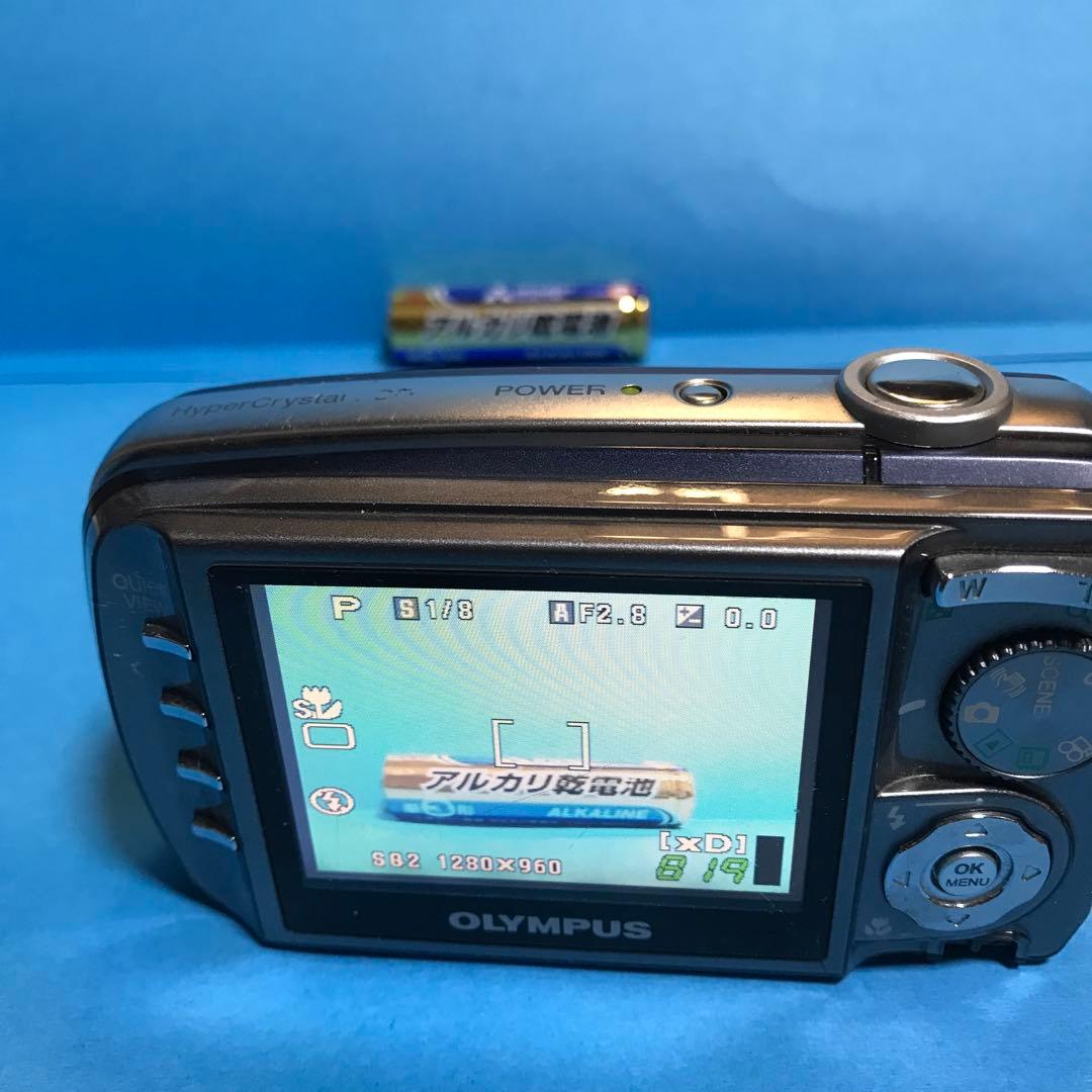 【美品・動作品】オリンパス μ DEGITAL 800 コンパクトデジタルカメラ