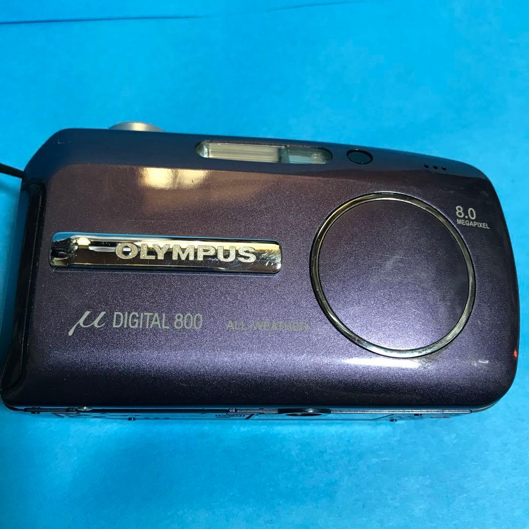 【美品・動作品】オリンパス μ DEGITAL 800 コンパクトデジタルカメラ