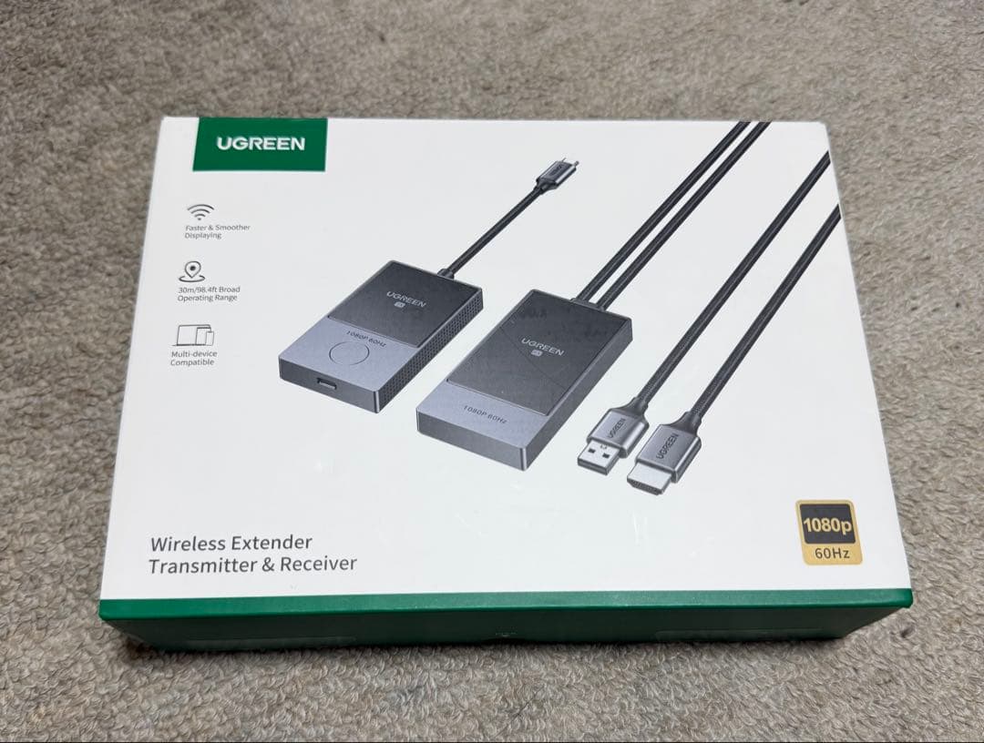 UGREEN 無線HDMI送受信器 新品、未開封