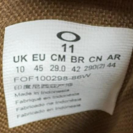 希少 OAKLEY コンバットブーツ タクティカル 29 カーキ レースアップ