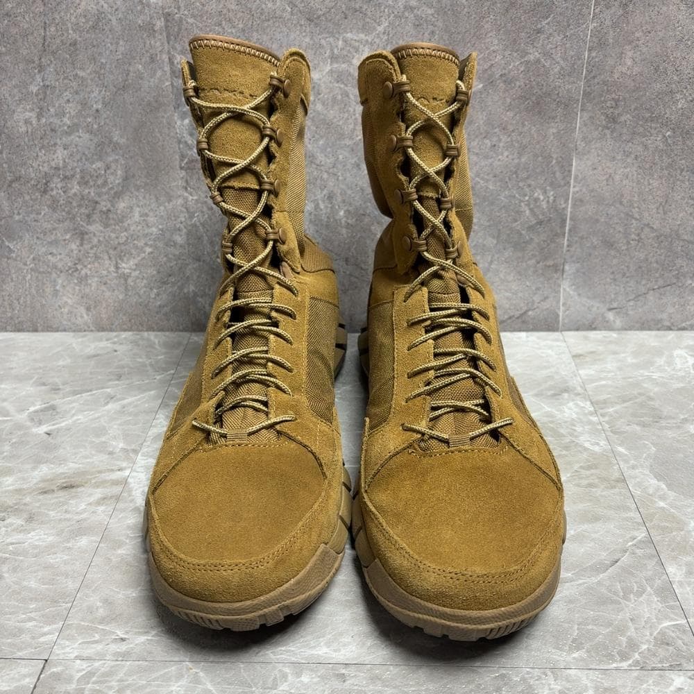 希少 OAKLEY コンバットブーツ タクティカル 29 カーキ レースアップ
