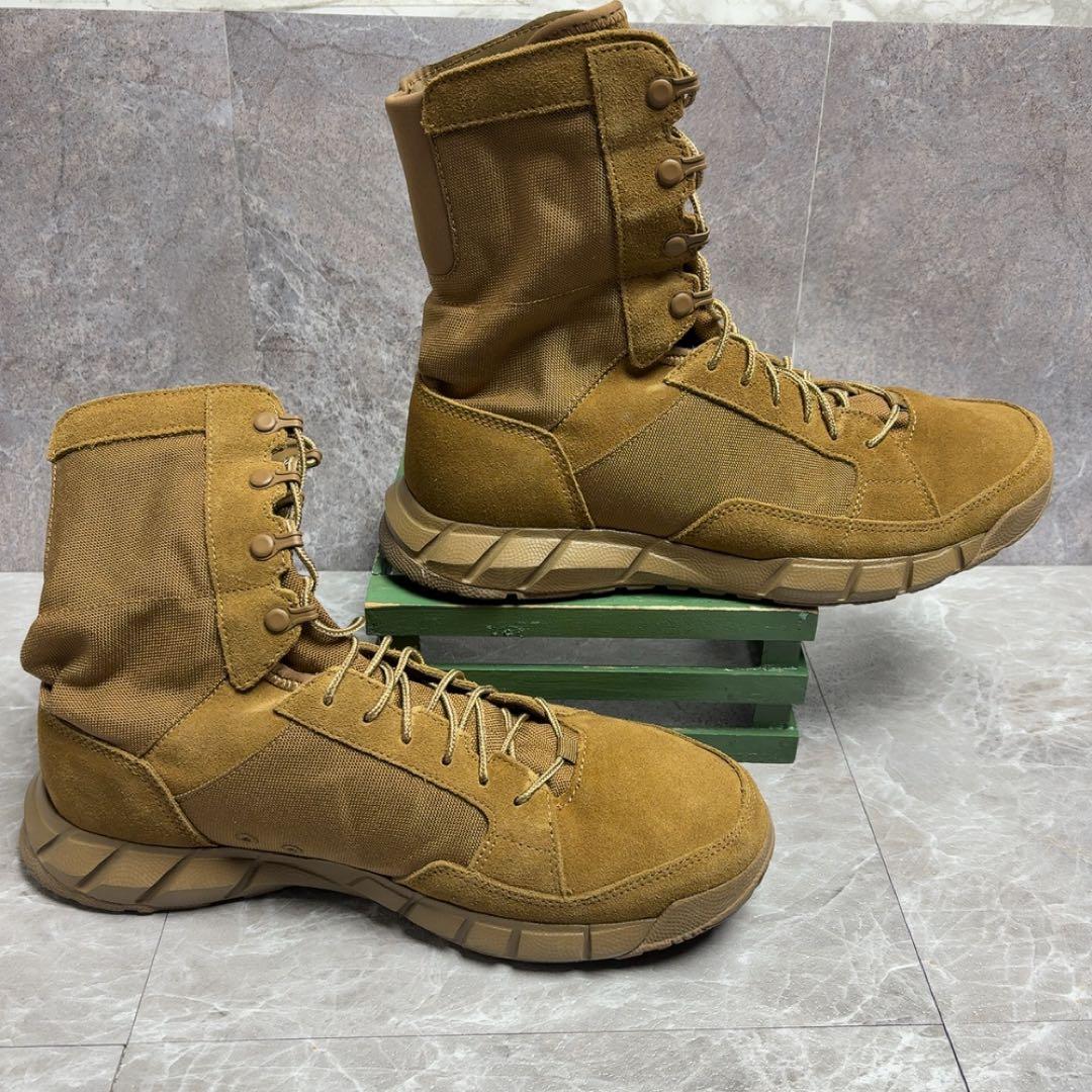 希少 OAKLEY コンバットブーツ タクティカル 29 カーキ レースアップ