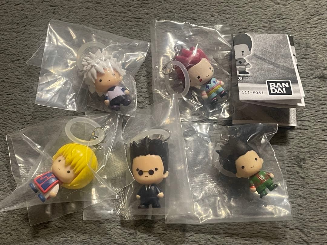 ハンターハンター めじるしアクセサリー 全5種セット