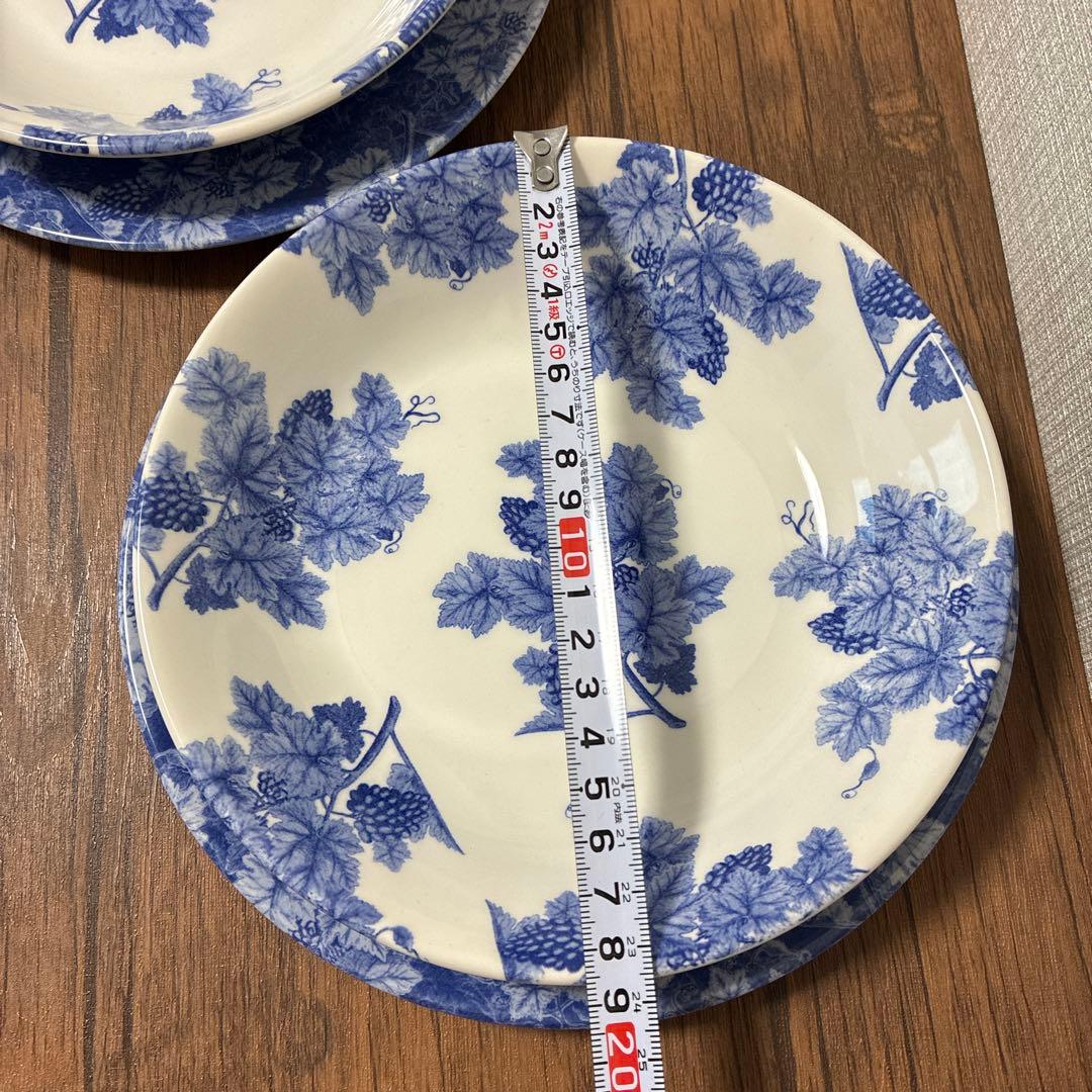  VINTAGE BLUE 皿 プレート スープ皿