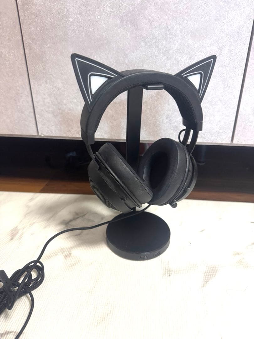 Razer 猫耳ヘッドホン スタンド セット【最終値下げ】