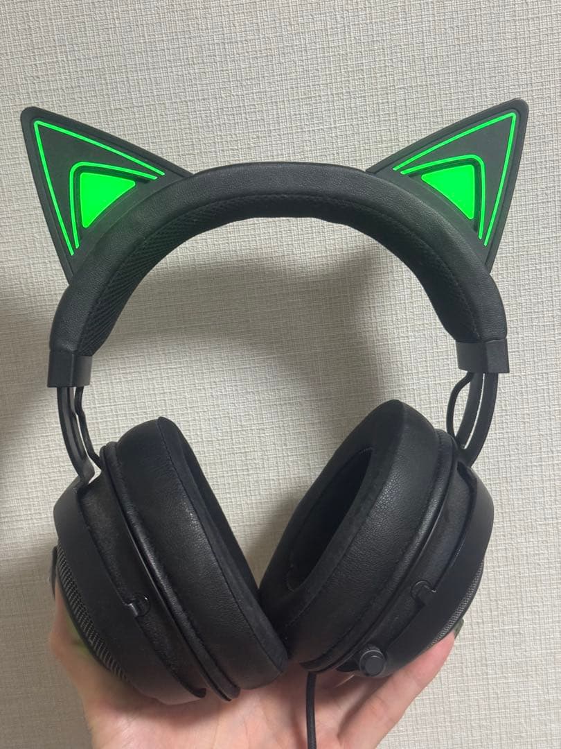 Razer 猫耳ヘッドホン スタンド セット【最終値下げ】