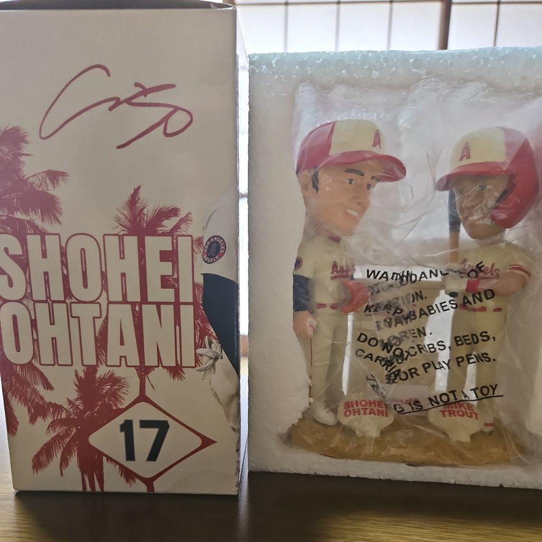希少　大谷翔平&マイクトラウト　ボブルヘッド限定品