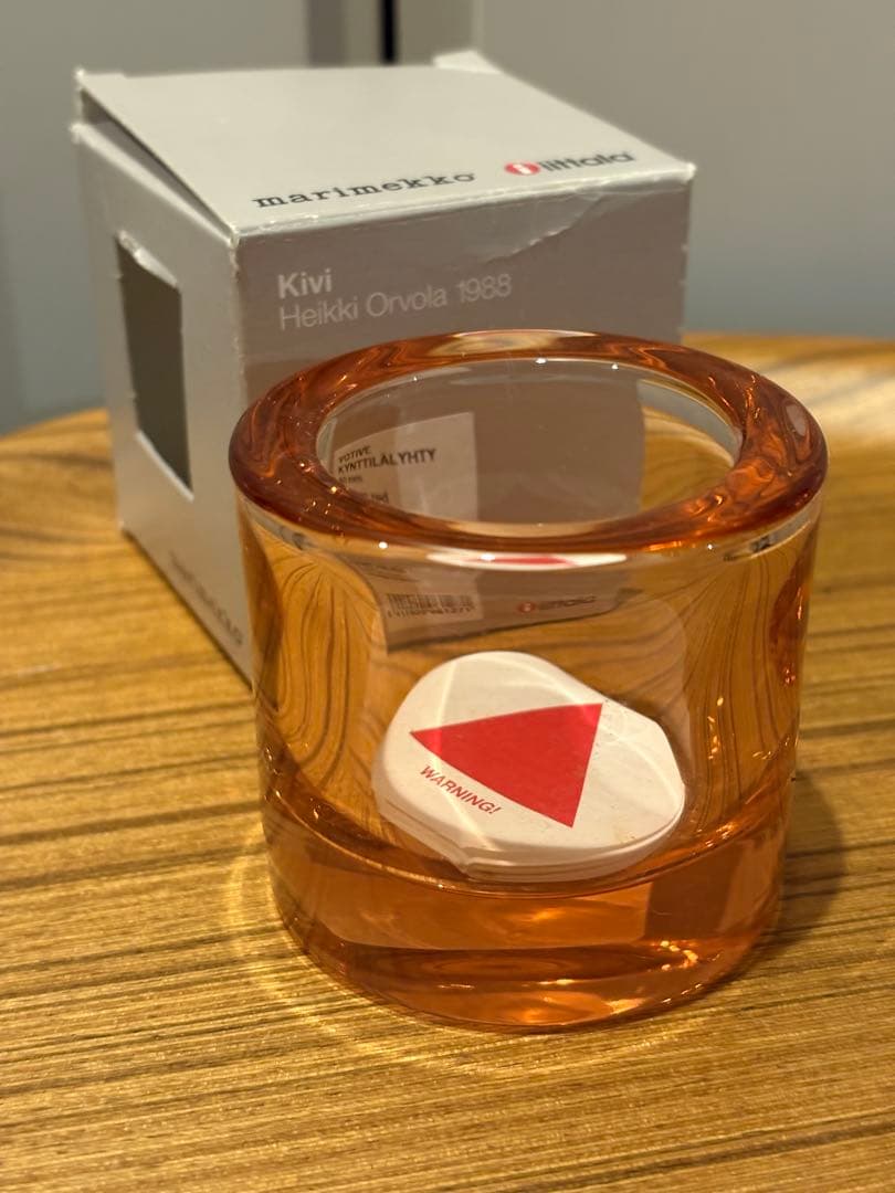 イッタラ　kivi サーモンピンク　60mm