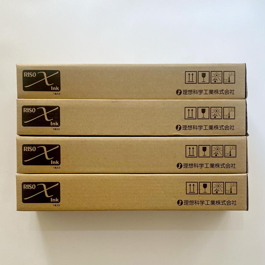 RISO エックスインク 1000ml 4色セット