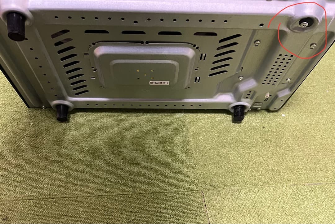 TWINBIRD オーブンレンジ 2019年製 電子レンジMW-FS18B