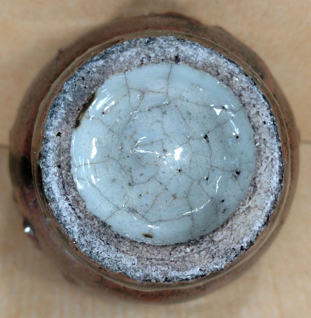 河井寛次郎 筒描文盃 河井敏孝識箱 無傷 民藝の巨匠(濱田庄司,柳宗悦の盟友)