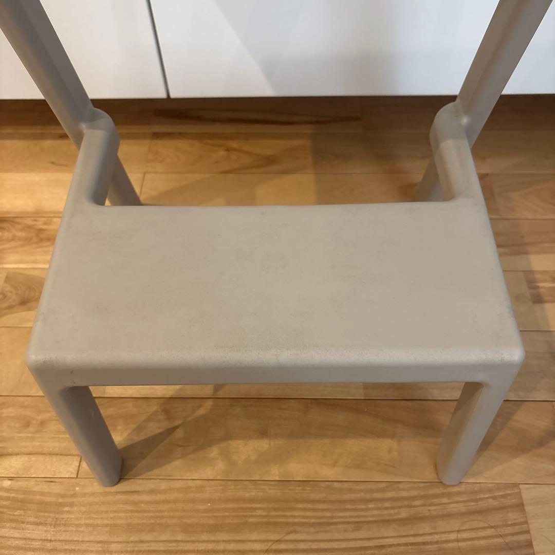 IKEA 廃盤品 メステルビー グレージュ ステップスツール 踏み台