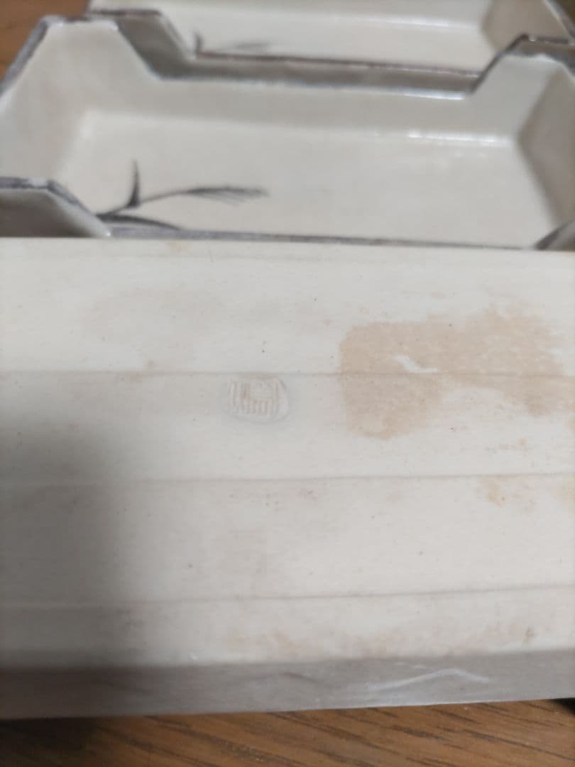 志野焼　美濃焼　田楽皿　１０客 ①