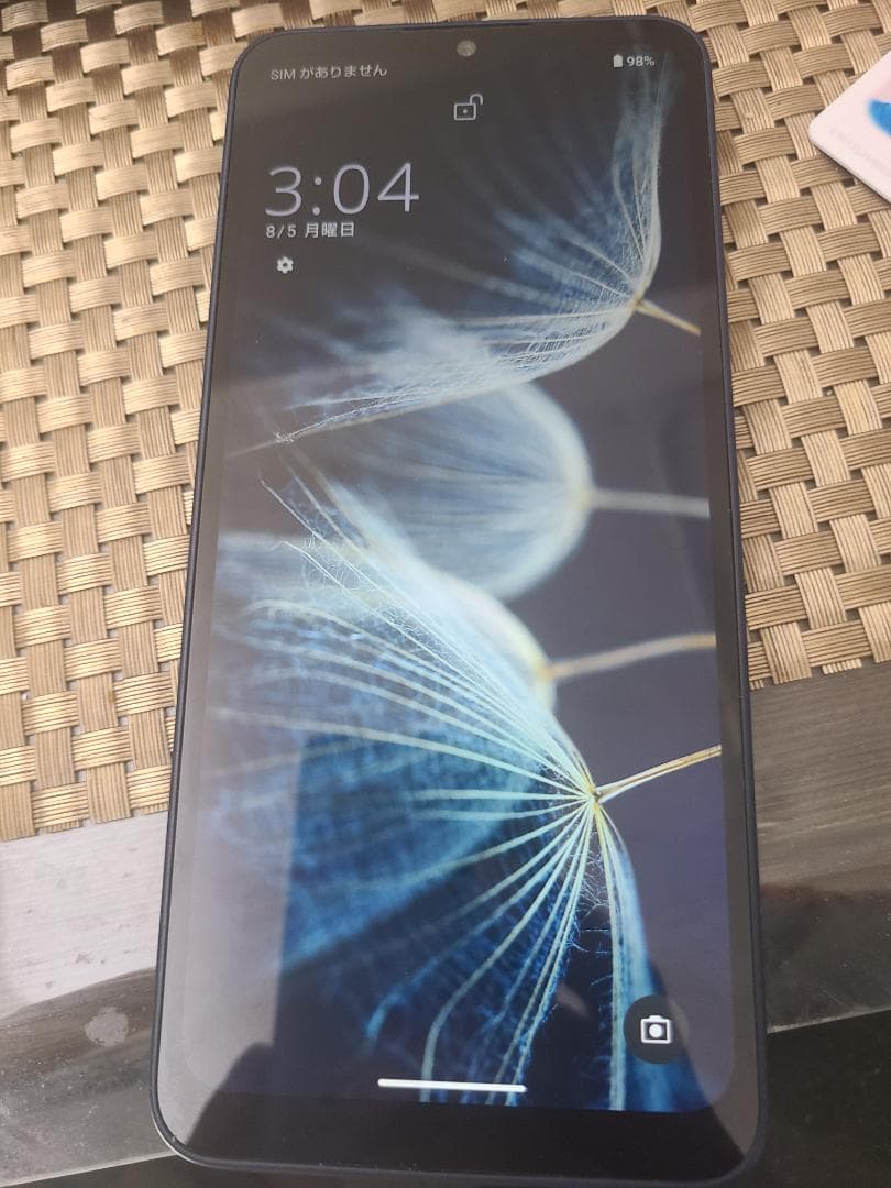 AQUOS スマートフォン ダークブルー 6.1インチ