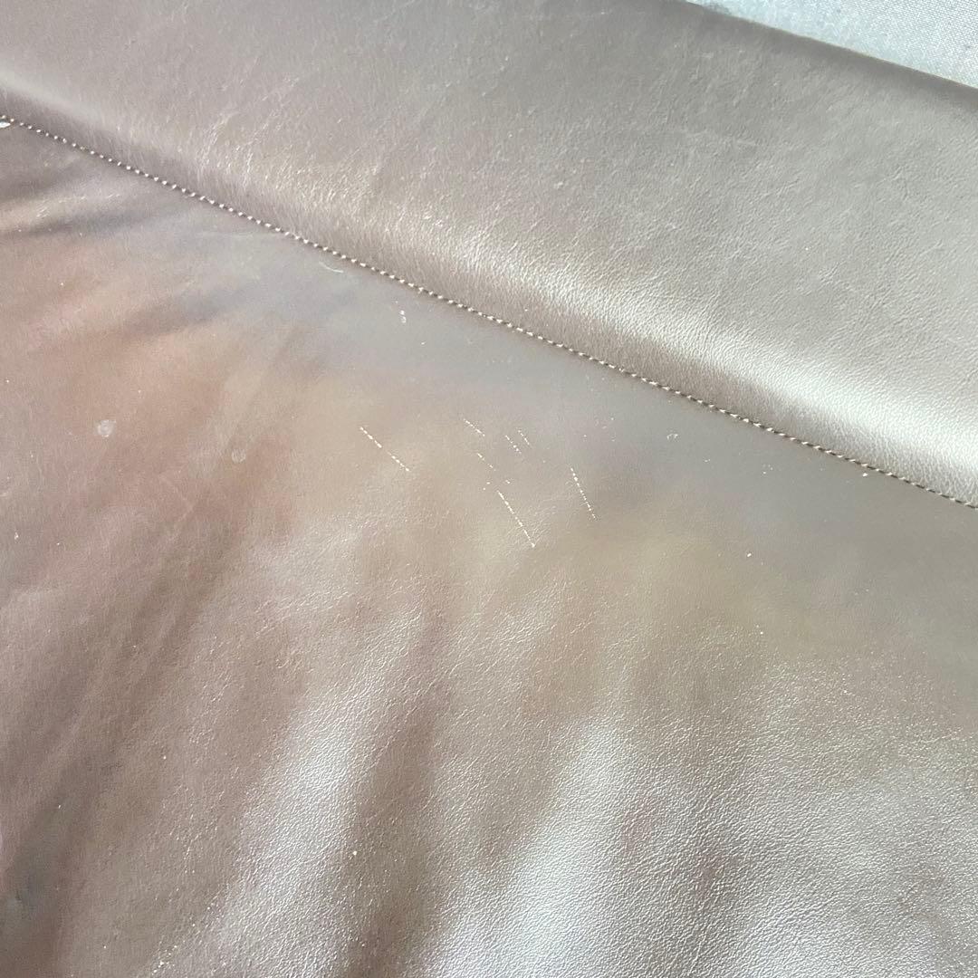 cierre（シエレ）⭐️イタリア製 総革張り 3人掛けソファ ダークブラウン