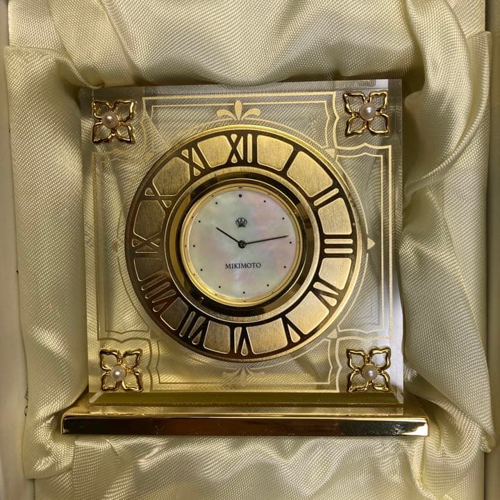 御木本　置き時計