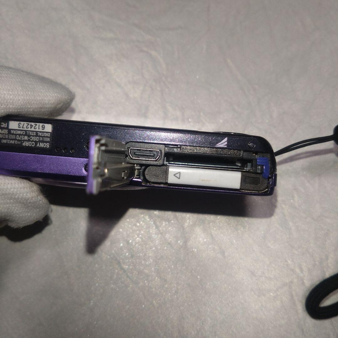 Sony Cyber-shot 16.1メガピクセルDSCーW570