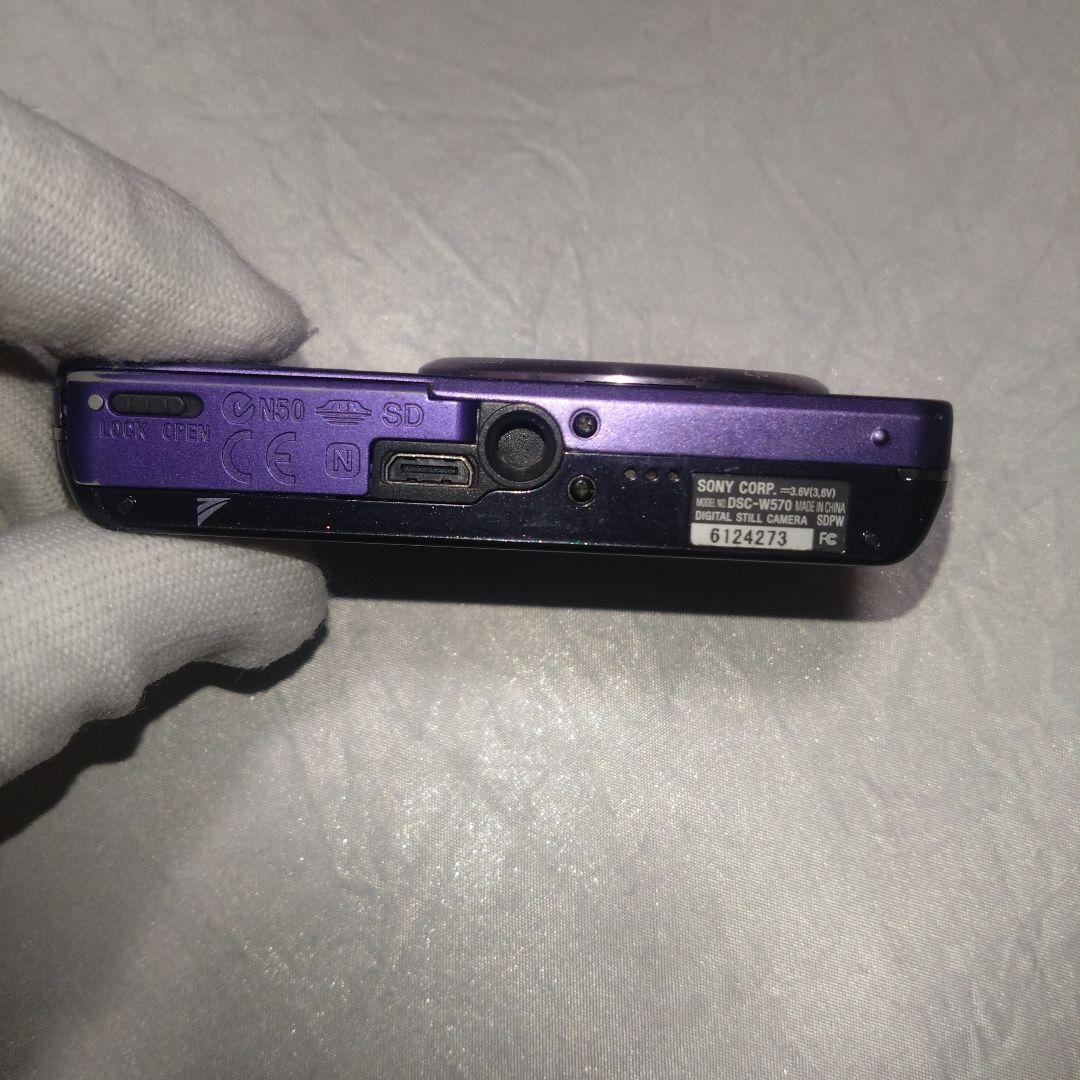 Sony Cyber-shot 16.1メガピクセルDSCーW570