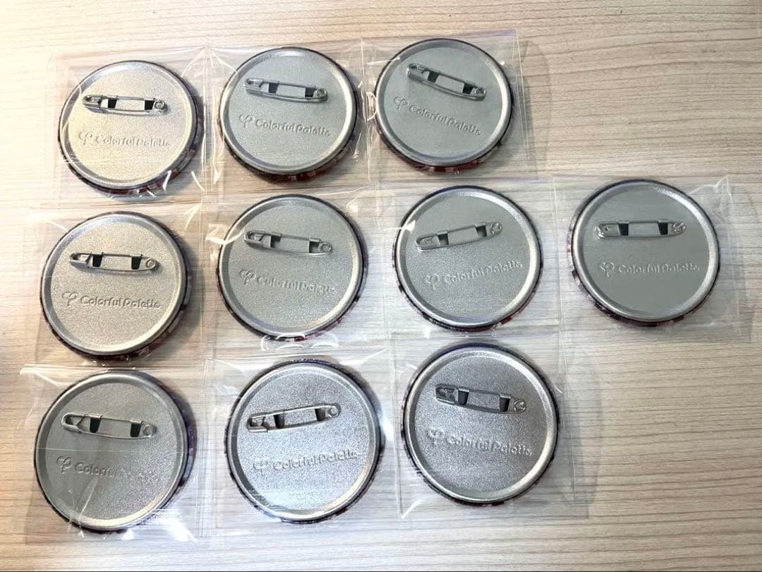 プロセカ　小豆沢こはね　缶バッジ　10個