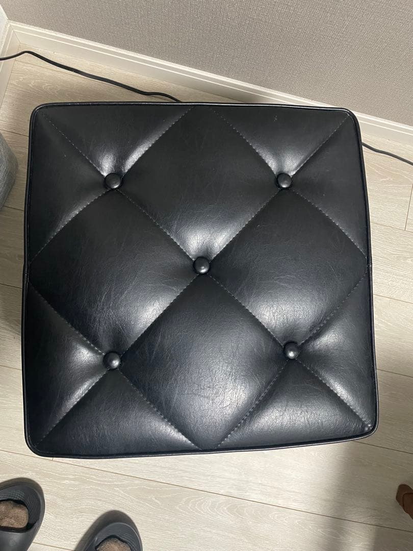 【引き取り限定】カリモクKチェア1シーター+オットマン