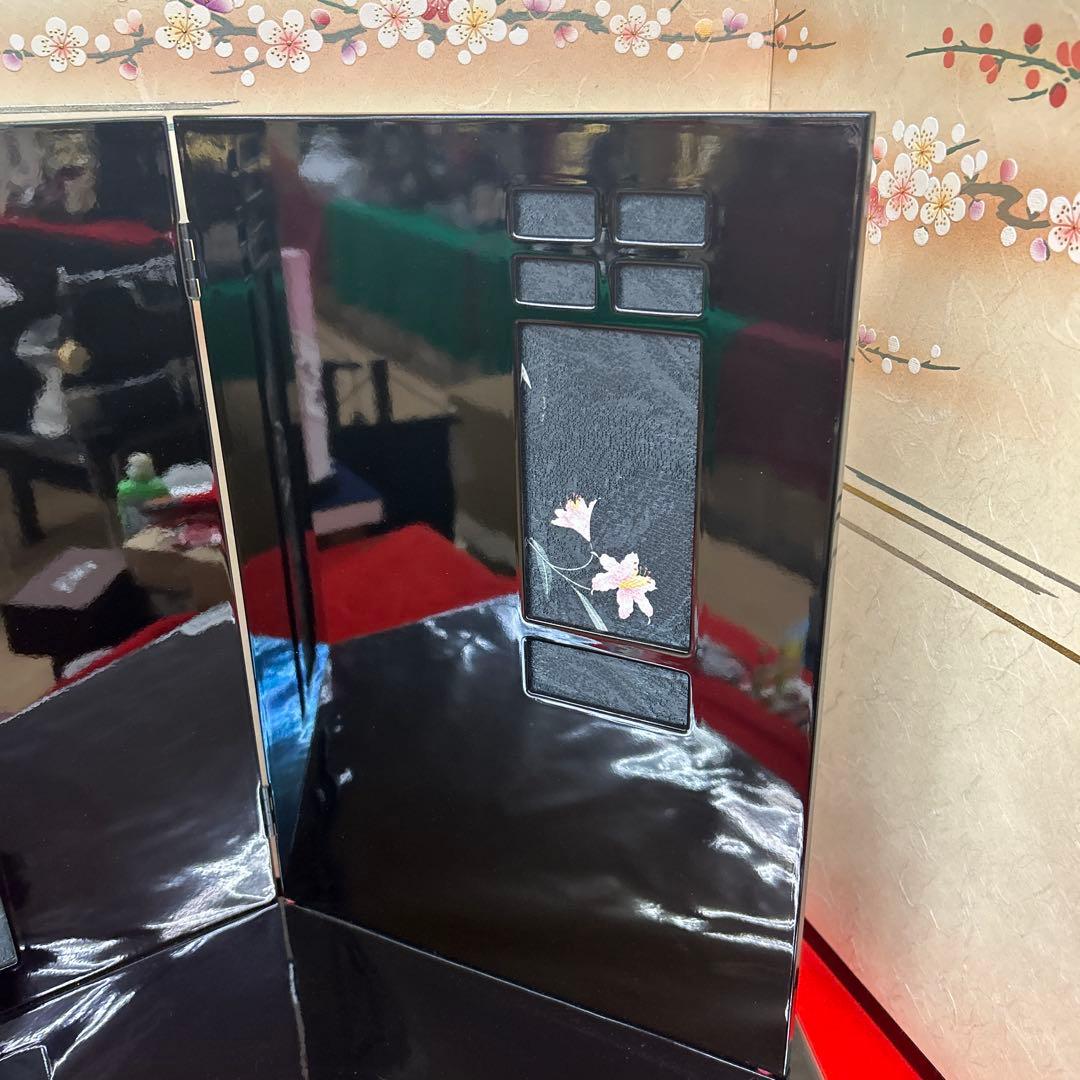 ひな祭り飾台屏風セット
