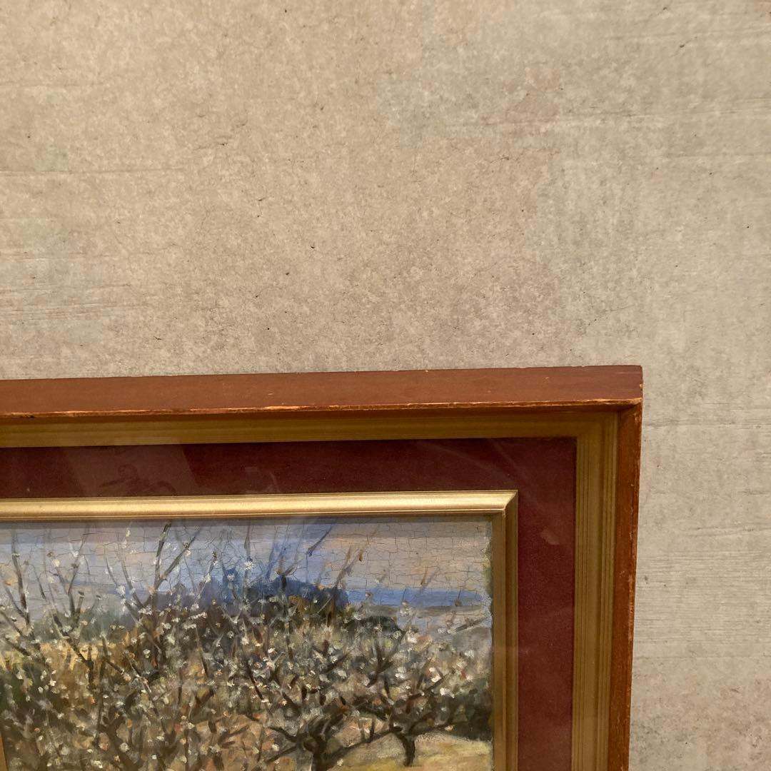 作者不詳 油絵 インテリア 油彩 額装 壁掛け インテリア ディスプレイ 壁飾り