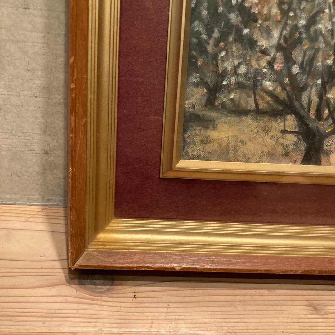 作者不詳 油絵 インテリア 油彩 額装 壁掛け インテリア ディスプレイ 壁飾り