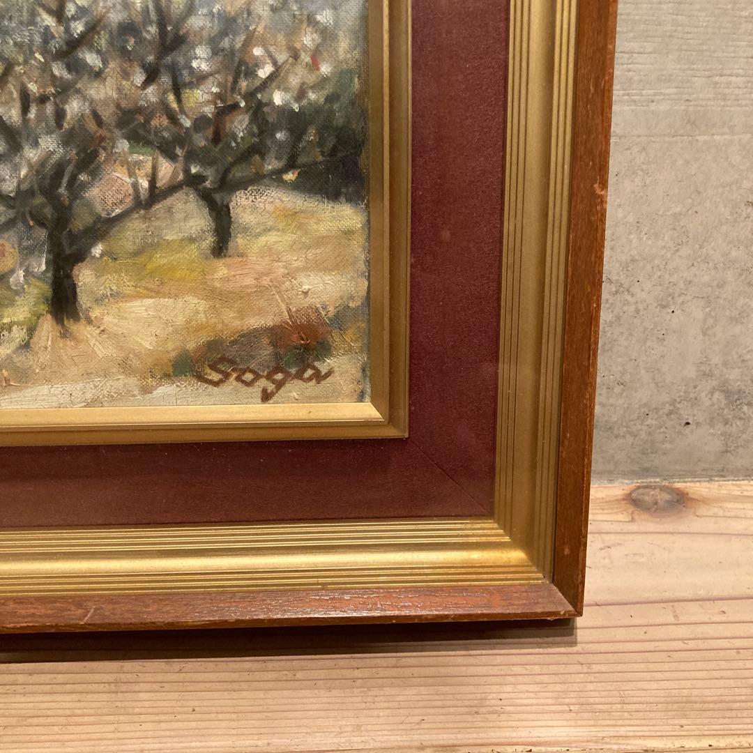 作者不詳 油絵 インテリア 油彩 額装 壁掛け インテリア ディスプレイ 壁飾り