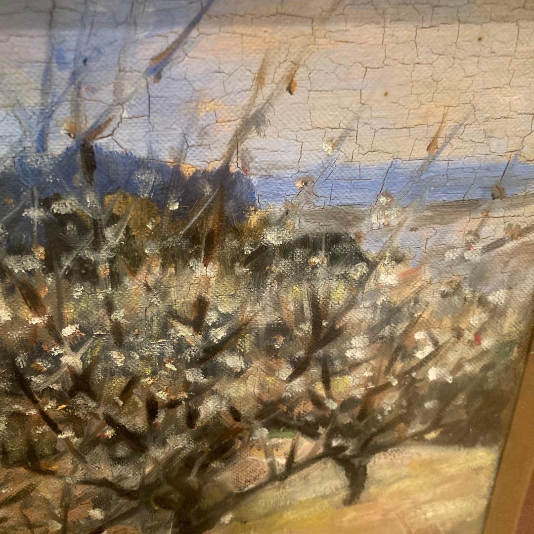 作者不詳 油絵 インテリア 油彩 額装 壁掛け インテリア ディスプレイ 壁飾り