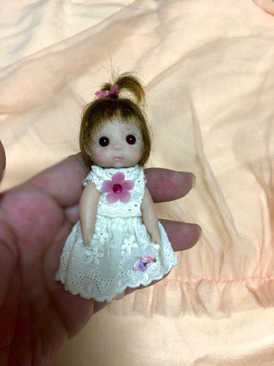 ❁⃘*.゜ハンドメイドの女の子 身長約10cm ✿