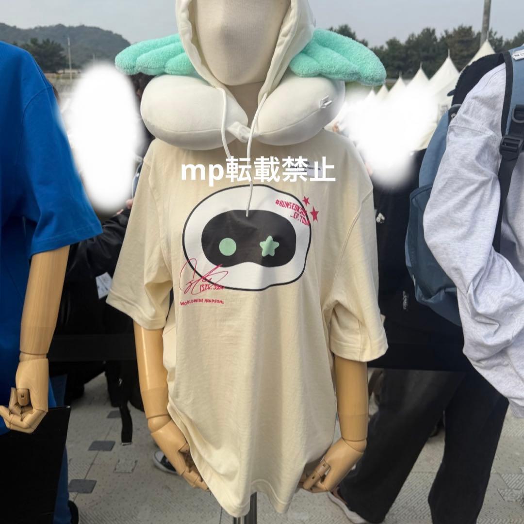 公式 BTS RUNSEOKJIN Tシャツ ウット Wootteo L