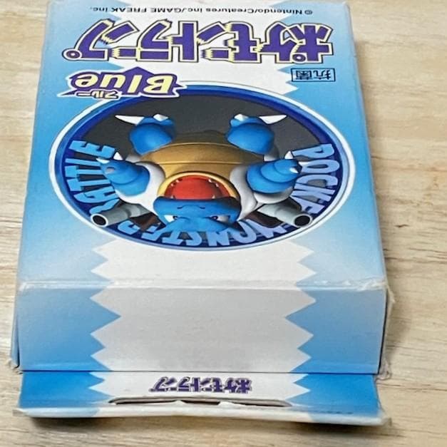 Nintendo ポケモントランプ Blue ブルー 1998年製 カメックス