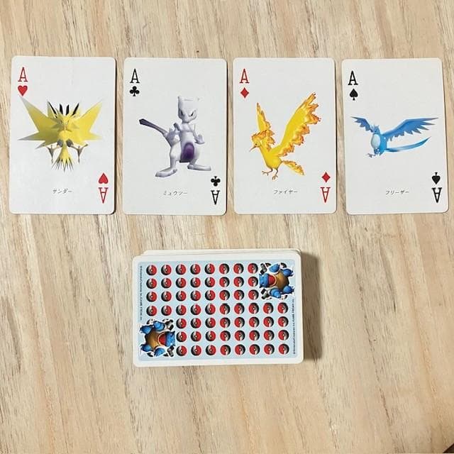 Nintendo ポケモントランプ Blue ブルー 1998年製 カメックス