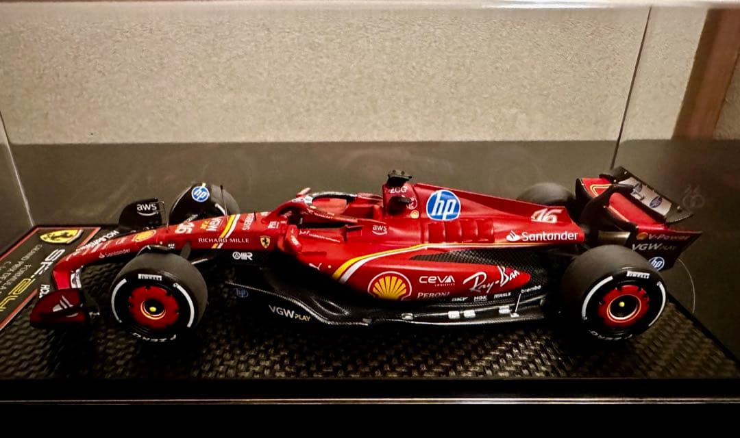 BBR sf-24 モナコGP ルクレール優勝