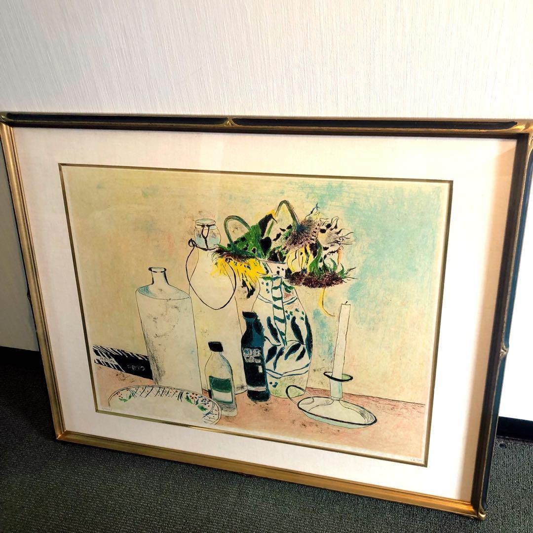 クリスティ リトグラフ 版画 《額縁付き》