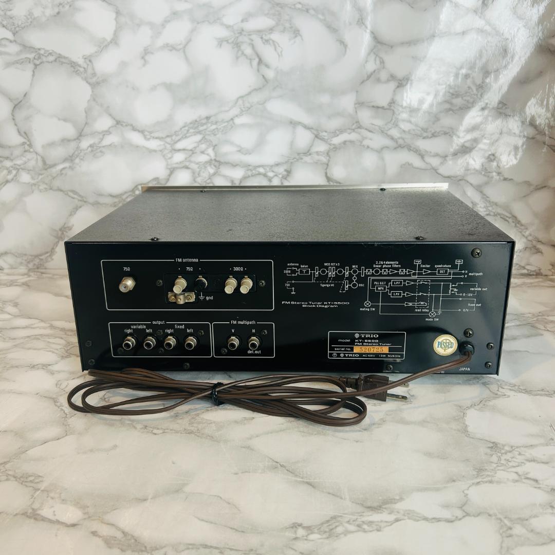 TRIO FMラジオチューナー KT-5500