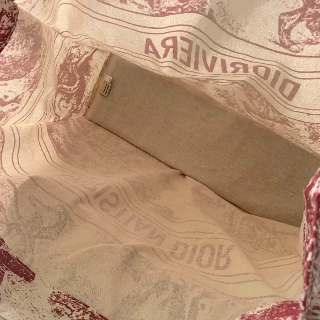 非売品Dior　トワルドゥジュイ　トートバッグ　ノベルティ　セット　レッド