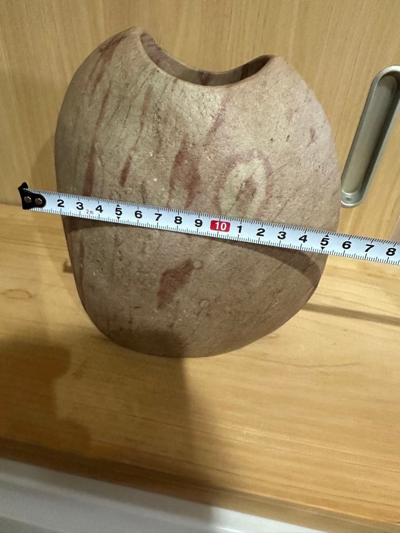 鑑賞石 天然石の花瓶 花器 一輪挿し 植木鉢 盆栽