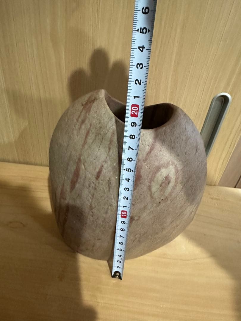 鑑賞石 天然石の花瓶 花器 一輪挿し 植木鉢 盆栽