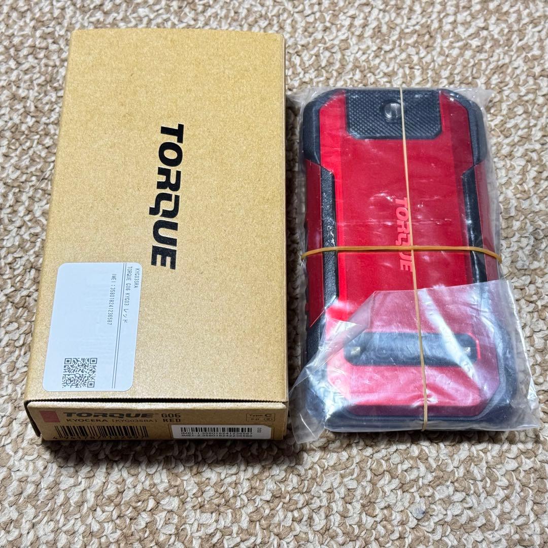 KYG-03 TORQUE G06 SIMフリー junk品