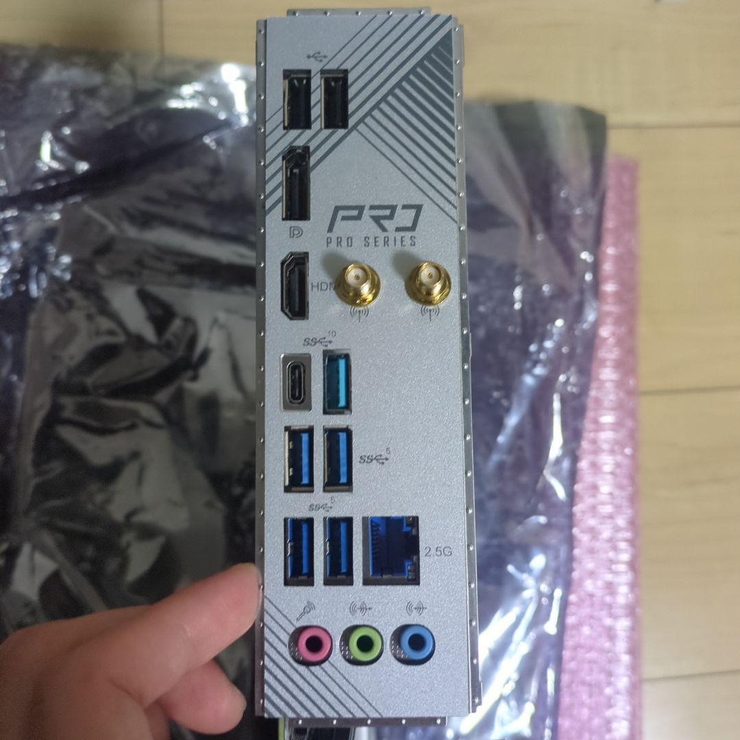 ASRock B760pro rs wifi ドスパラ限定 中古マザーボード本体