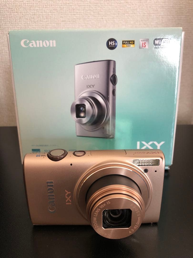 極美品【動作確認済 付属品完備】Canon IXY 610F(GL) デジカメ