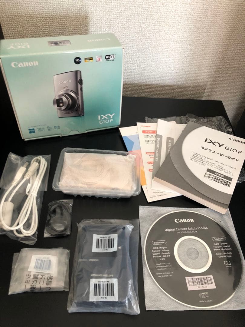 極美品【動作確認済 付属品完備】Canon IXY 610F(GL) デジカメ