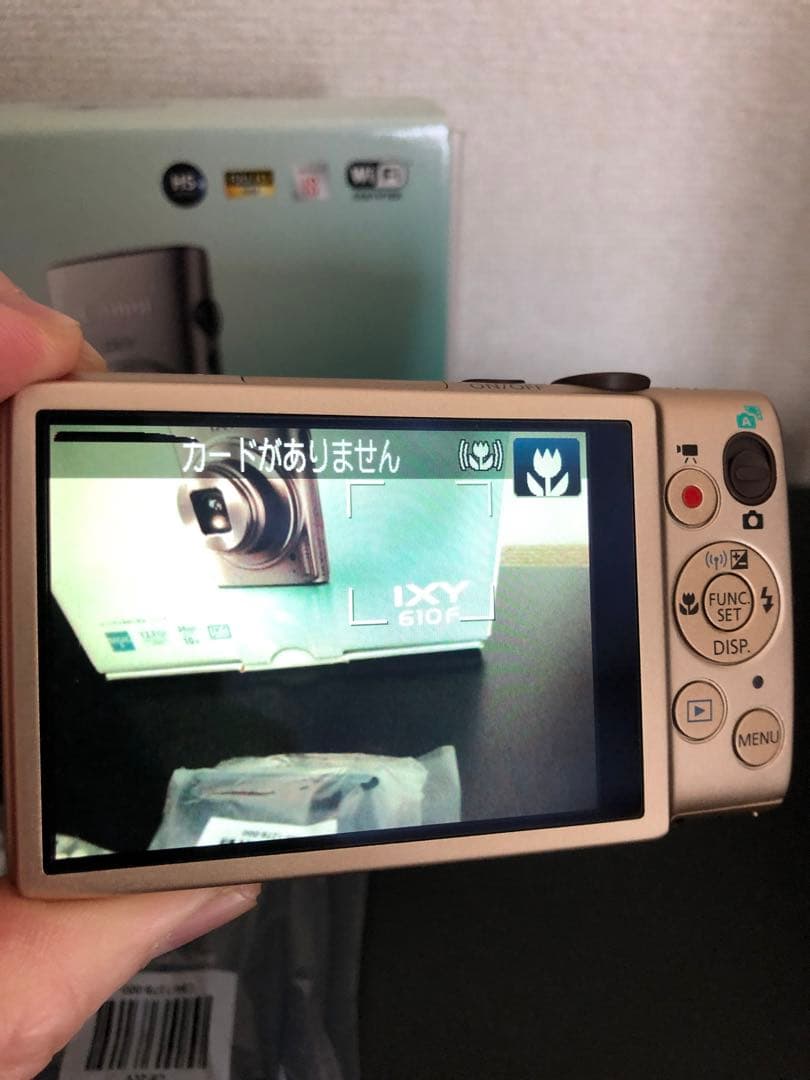極美品【動作確認済 付属品完備】Canon IXY 610F(GL) デジカメ