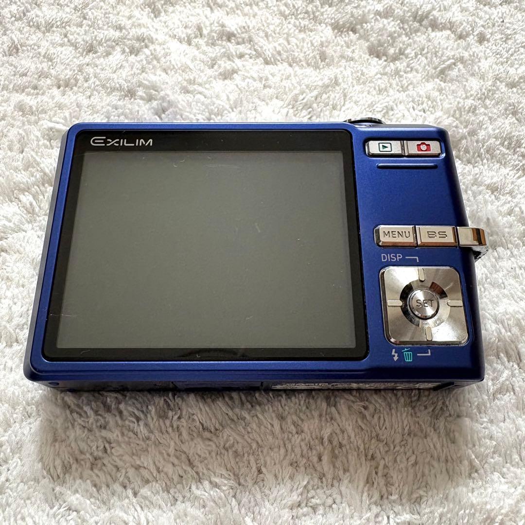【動作品】CASIO カシオ EXILIM EX-Z700 レトロカメラ ブルー